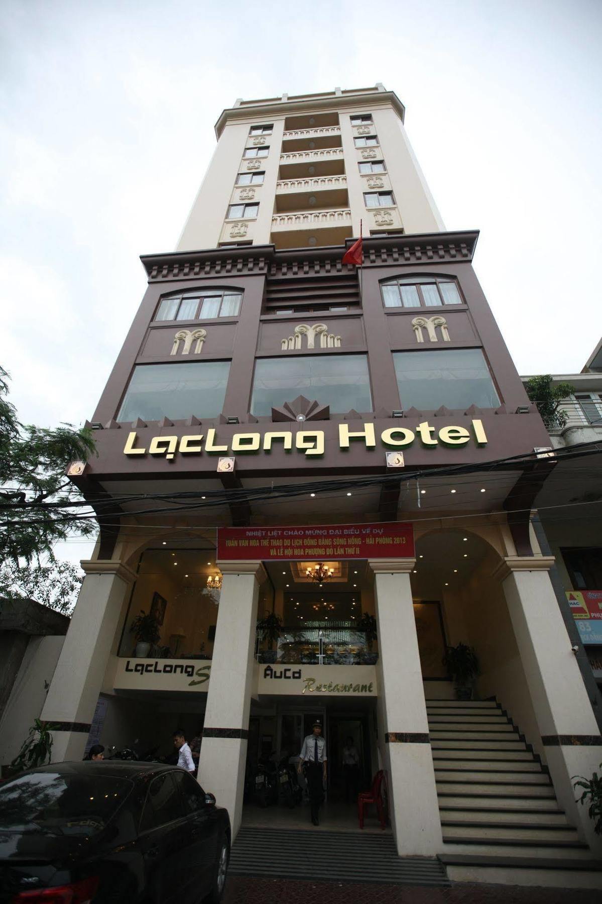 Lac Long Hotel Hai Phong Bagian luar foto